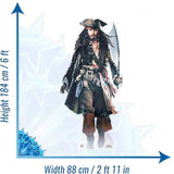 Captain Jack Sparrow cardboard cut-out