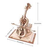 Magic Cello Mechanical Music Box