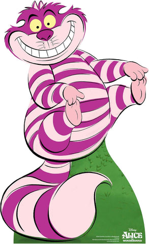 Alice in Wonderland Cheshire Cat cardboard cut-out