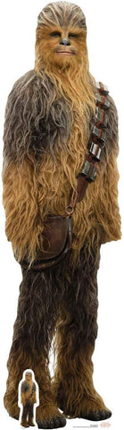 Star Wars Chewbacca cardboard cut-out