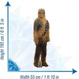 Star Wars Chewbacca cardboard cut-out