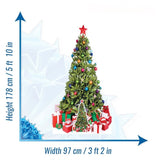 Christmas Tree cardboard cut-out