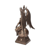 Baphomet Bronzed Occult Sabatic Goat Figurine