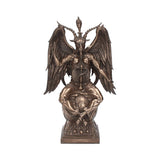 Baphomet Bronzed Occult Sabatic Goat Figurine