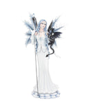 Ice Fairy Figurine with Dragon Companion Adica