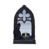 Magic Mirror Cat Figurine