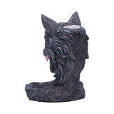 Dark Wolf Head Backflow Incense Burner