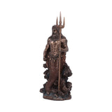 Poseidon God of the Sea Medium Bronze Figurine