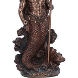 Poseidon God of the Sea Medium Bronze Figurine