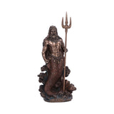 Poseidon God of the Sea Medium Bronze Figurine