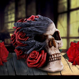 Soul Rose Ornamental Skull