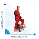 David Bowie cardboard cut-out