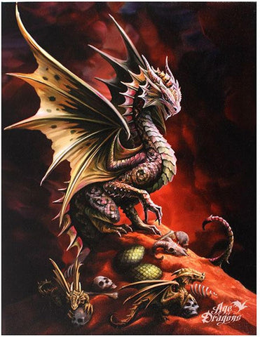 Age of Dragons Desert Dragon Canvas Picture