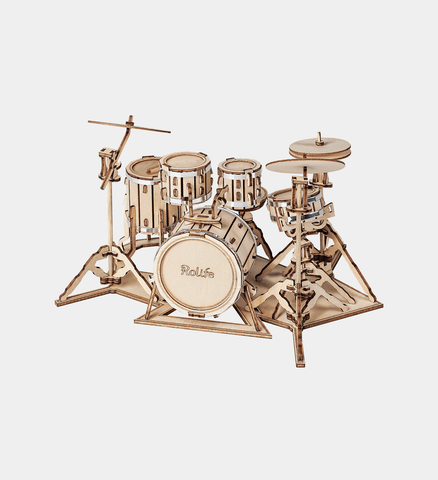 Drum Kit 3D Wooden Puzzle