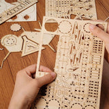 Drum Kit 3D Wooden Puzzle