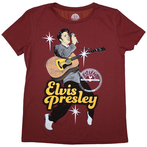 Sun Records T-Shirt: Elvis Mic