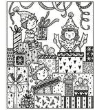 Enchanted Christmas Magic Painting Book