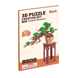 Evergreen Pine Bonsai Wooden 3D Puzzle