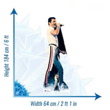 Freddie Mercury cardboard cut-out