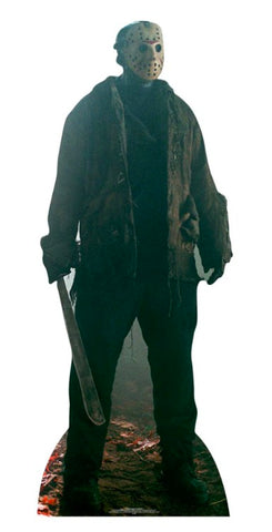Friday the 13th Jason Vooheers cardboard cut-out