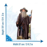 The Hobbit Gandalf cardboard cut-out
