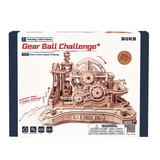 Gear Ball Challenge 3D Wooden Puzzle