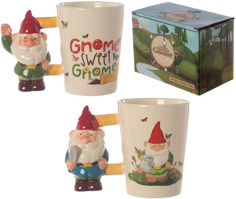 Gnome Shaped Handle Mug