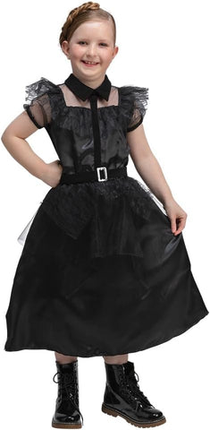 Kids Gothic Prom Queen costume