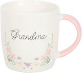 Grandma Floral Ceramic Mug