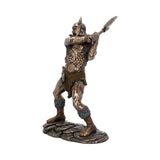Berserker Bronze Viking Warrior Figure with Axe