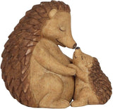 Happy Hoglet Mother and Baby Hedgehog Ornament