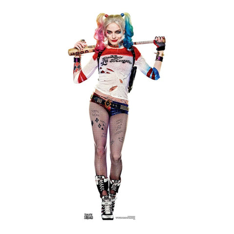 Suicide Squad Live-Action Harley Quinn cardboard cut-out