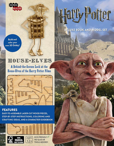 Harry Potter Dobby 3D Wood Model and Booklet