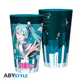 Hatsune Miku Musical City Glass Tumbler