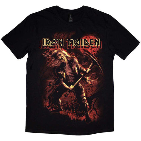 Iron Maiden T-Shirt: Benjamin Breeg Red Graphic (Black)