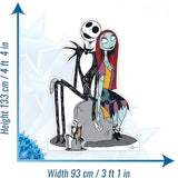 The Nightmare Before Christmas Jack and Sally cardboard cut-out