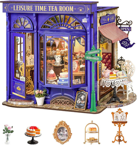 Leisure Time Tea Room Miniature House
