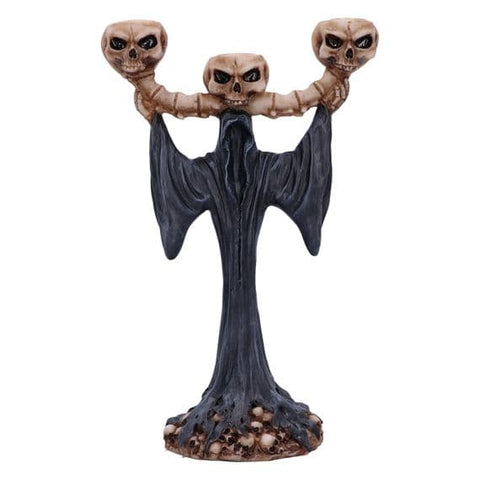 Light the Way Reaper Skull Tea Light Burner