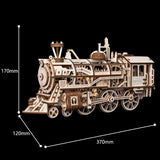 Locomotive 3D Wooden Puzzle