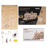 Locomotive 3D Wooden Puzzle