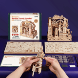 London Marble Run 3D Wooden Puzzle