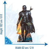 The Mandalorian and the Child cardboard cut-out