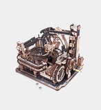 Marble Spaceport 3D Wooden Puzzle