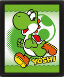 Mario Yoshi Flip Super Mario 3D Lenticular Print