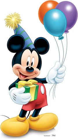 Mickey Mouse party cardboard cut-out