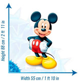 Mickey Mouse cardboard cut-out