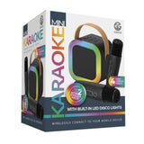 Mini Karaoke With Built-In LED Disco Lights