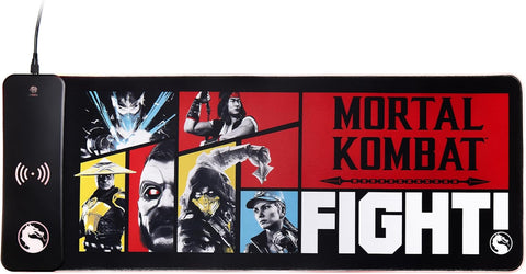Mortal Kombat XL Wireless Charger and RGB Gaming Mat