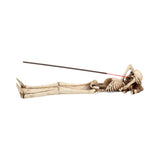 Take It Easy Skeleton Incense Holder