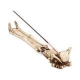 Take It Easy Skeleton Incense Holder